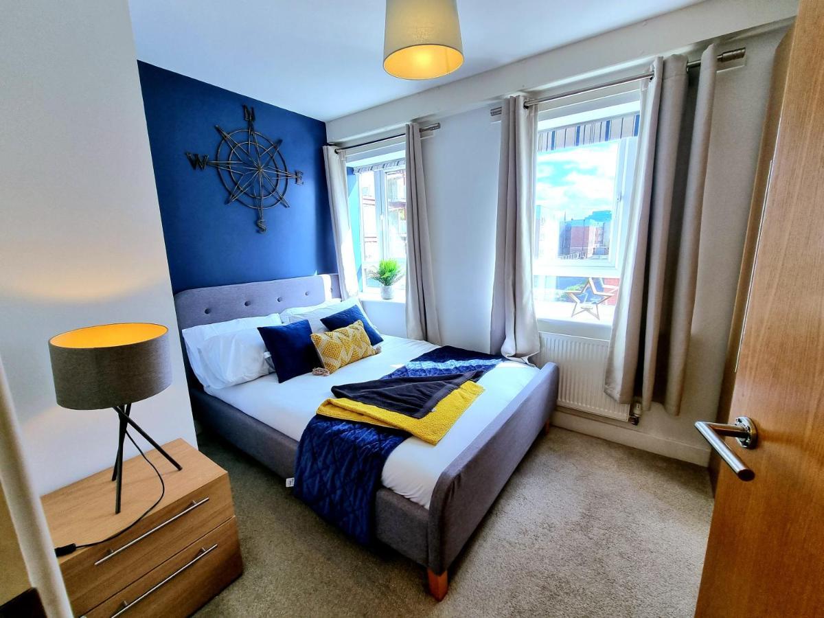Luxury 2-Bedroom Service Apartment With Balcony Manchester Exterior foto